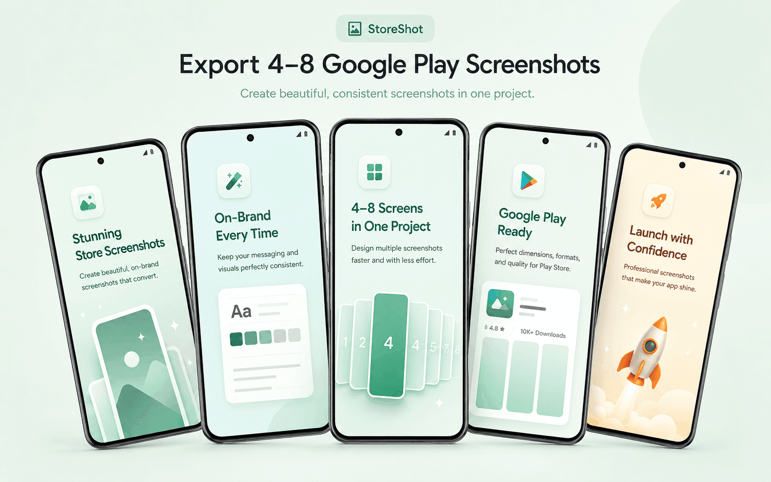 Google Play Set example exported from StoreShot for Android