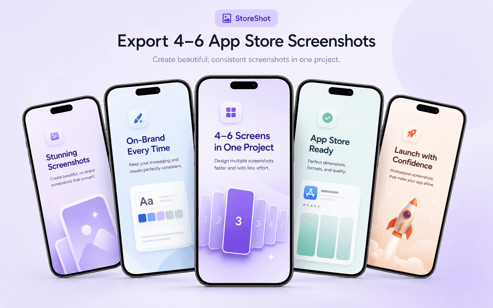 App Store Set example exported from StoreShot for iOS